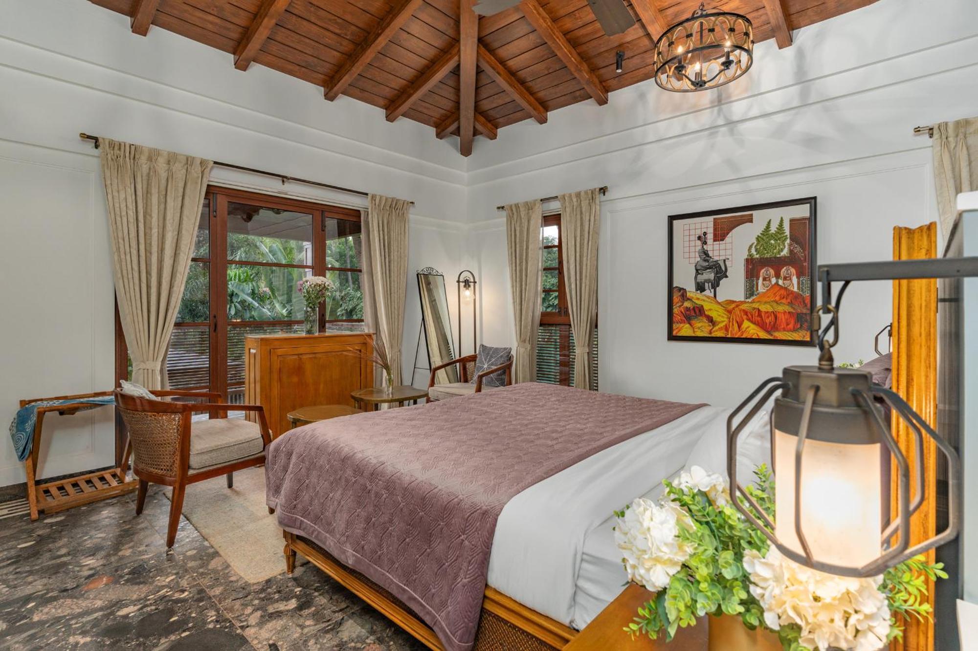 Azara Beach House - 5 Bhk Designer Villa, Candolim Beach Esterno foto